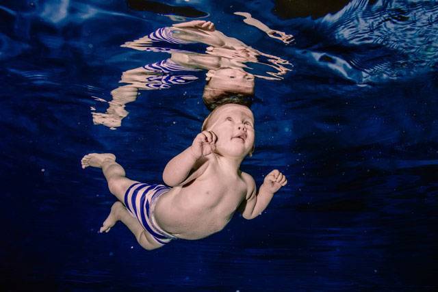 Activité bébé nageur dès 6 mois  à Montpellier avec EdenKids 